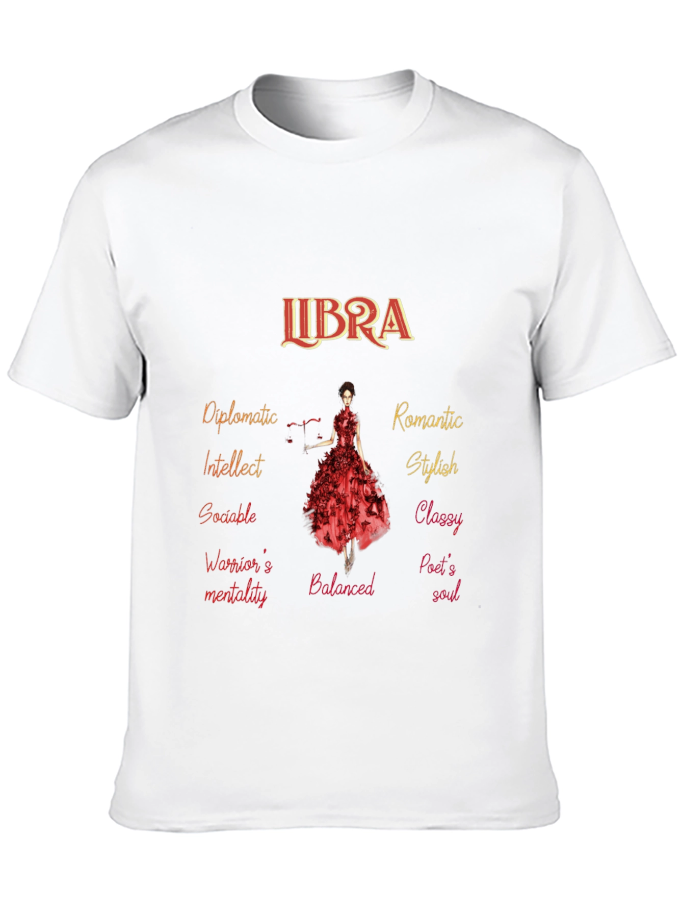 Libra Zodiac T-Shirt - Stylish Astrology Tee