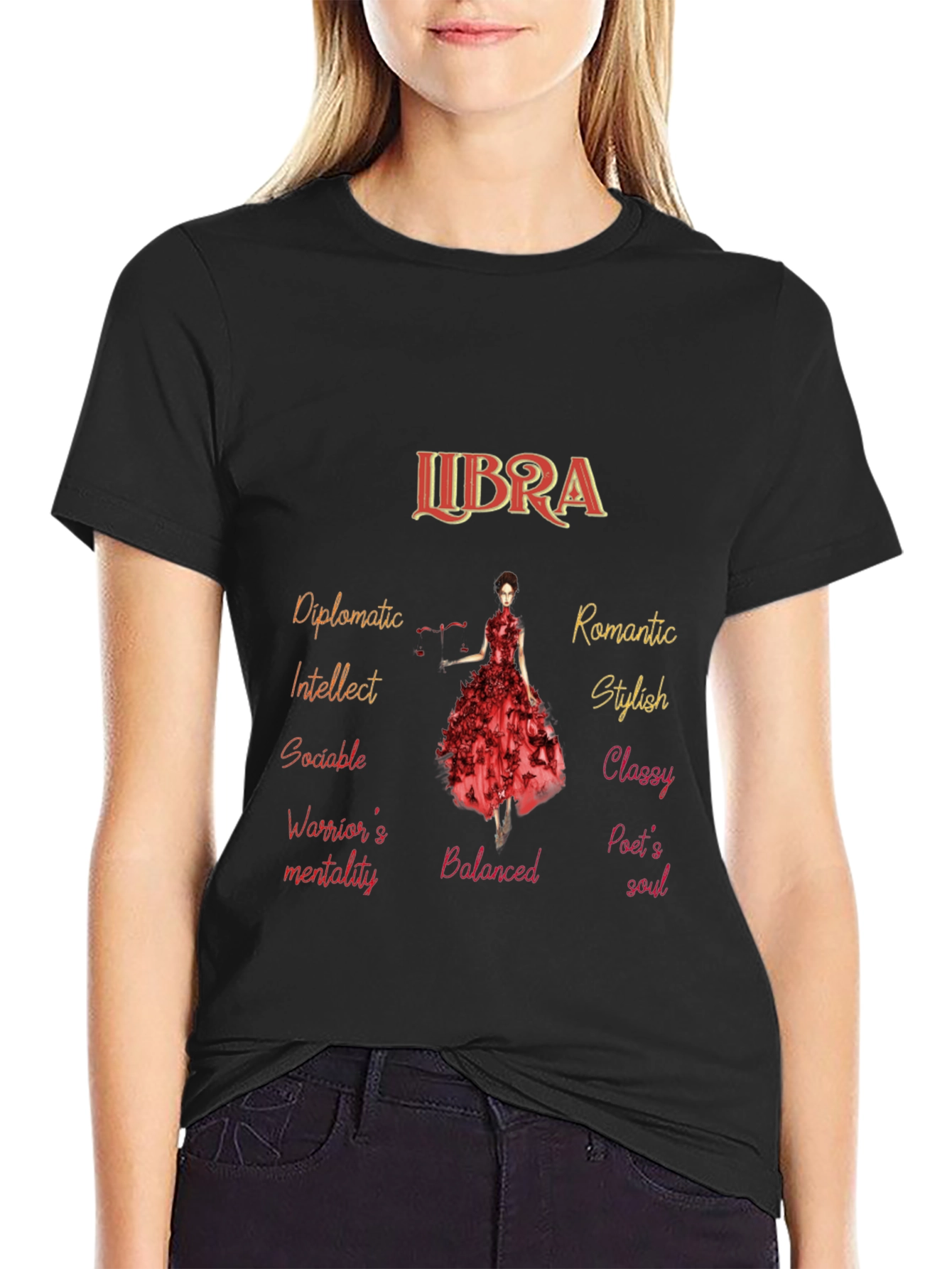 Libra Zodiac T-Shirt - Stylish Astrology Tee
