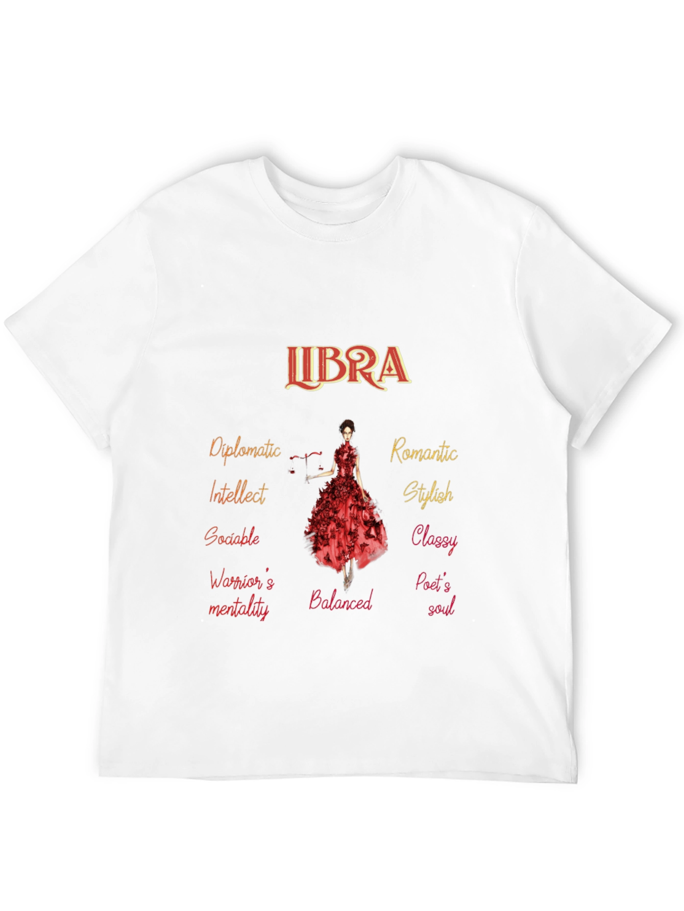 Libra Zodiac T-Shirt - Stylish Astrology Tee