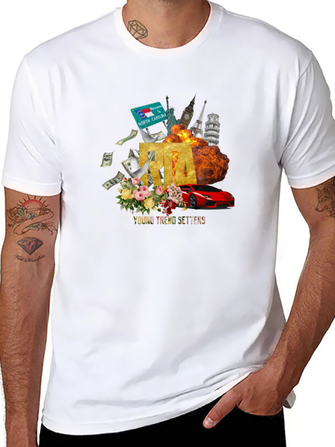 RTA Young Trend Setters Graphic T-Shirt