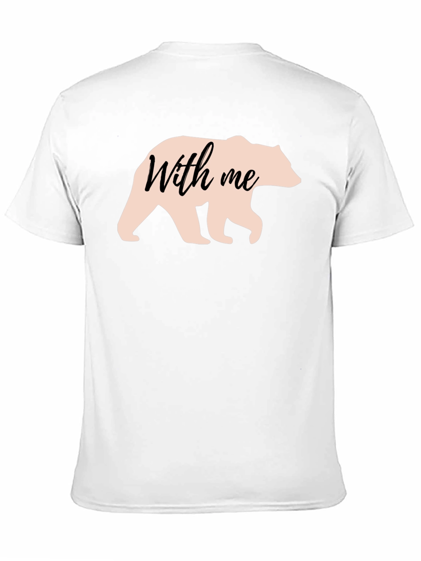 Bear With Me Graphic Tee - Mens Casual T-Shirt