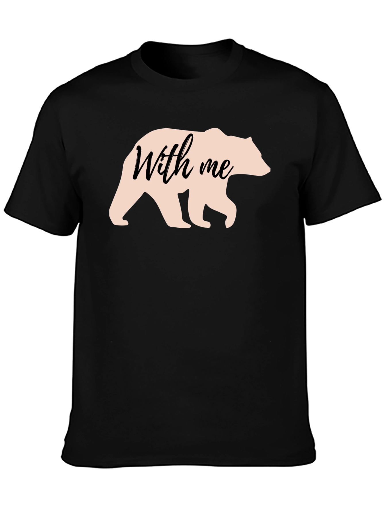 Bear With Me Graphic Tee - Mens Casual T-Shirt