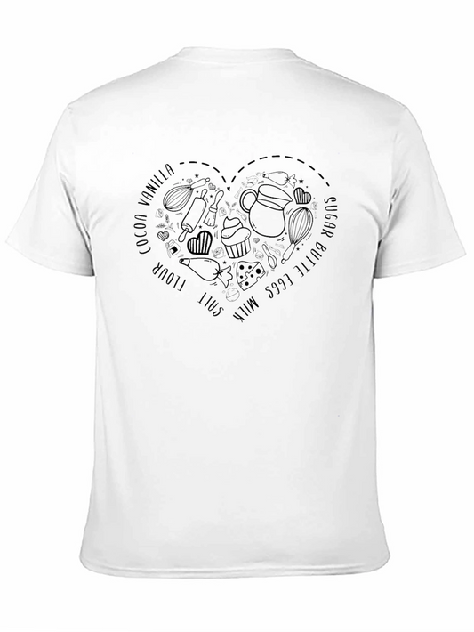 Bakers Heart Graphic T-Shirt