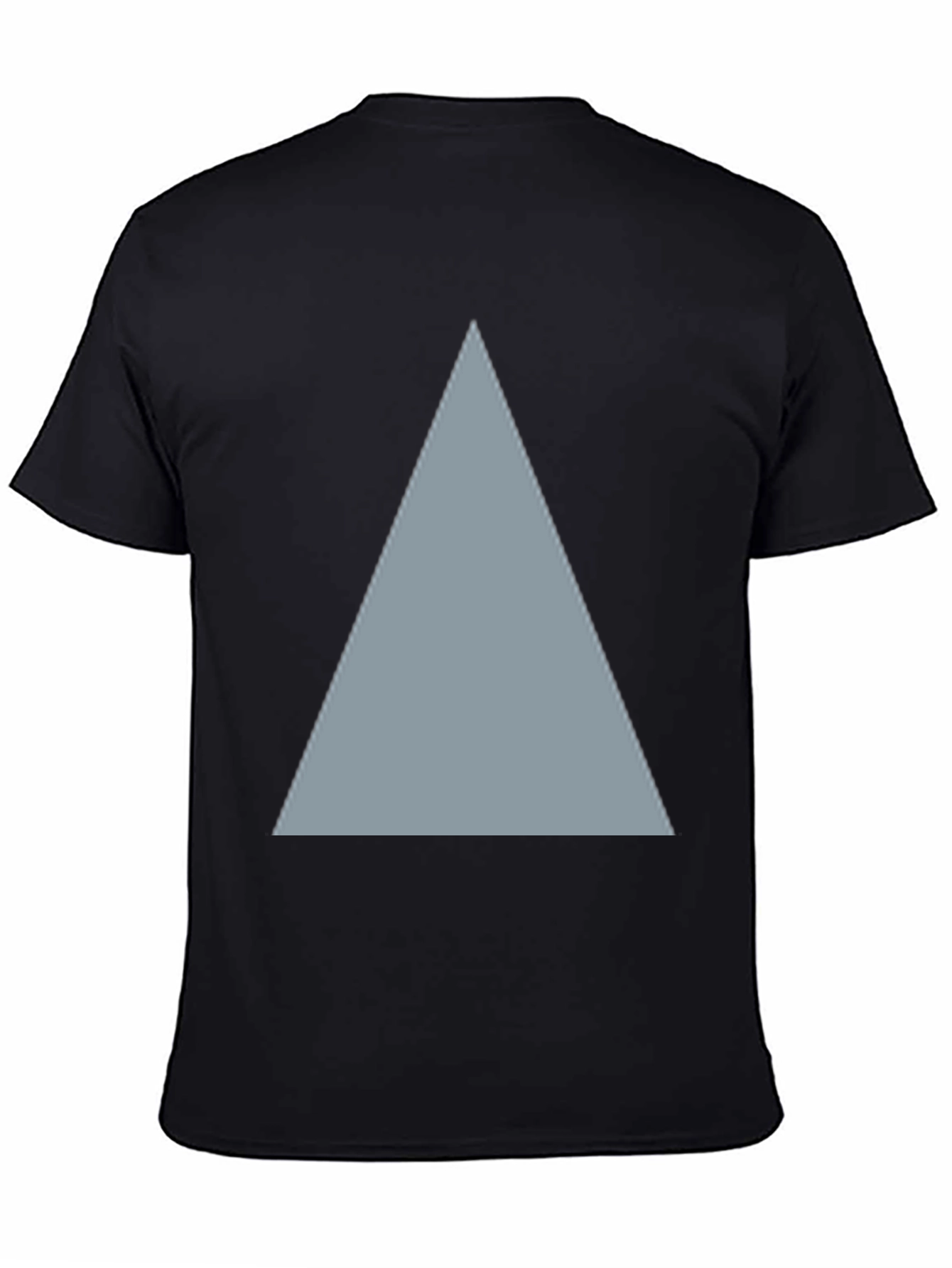 Triangle Graphic Black T-Shirt