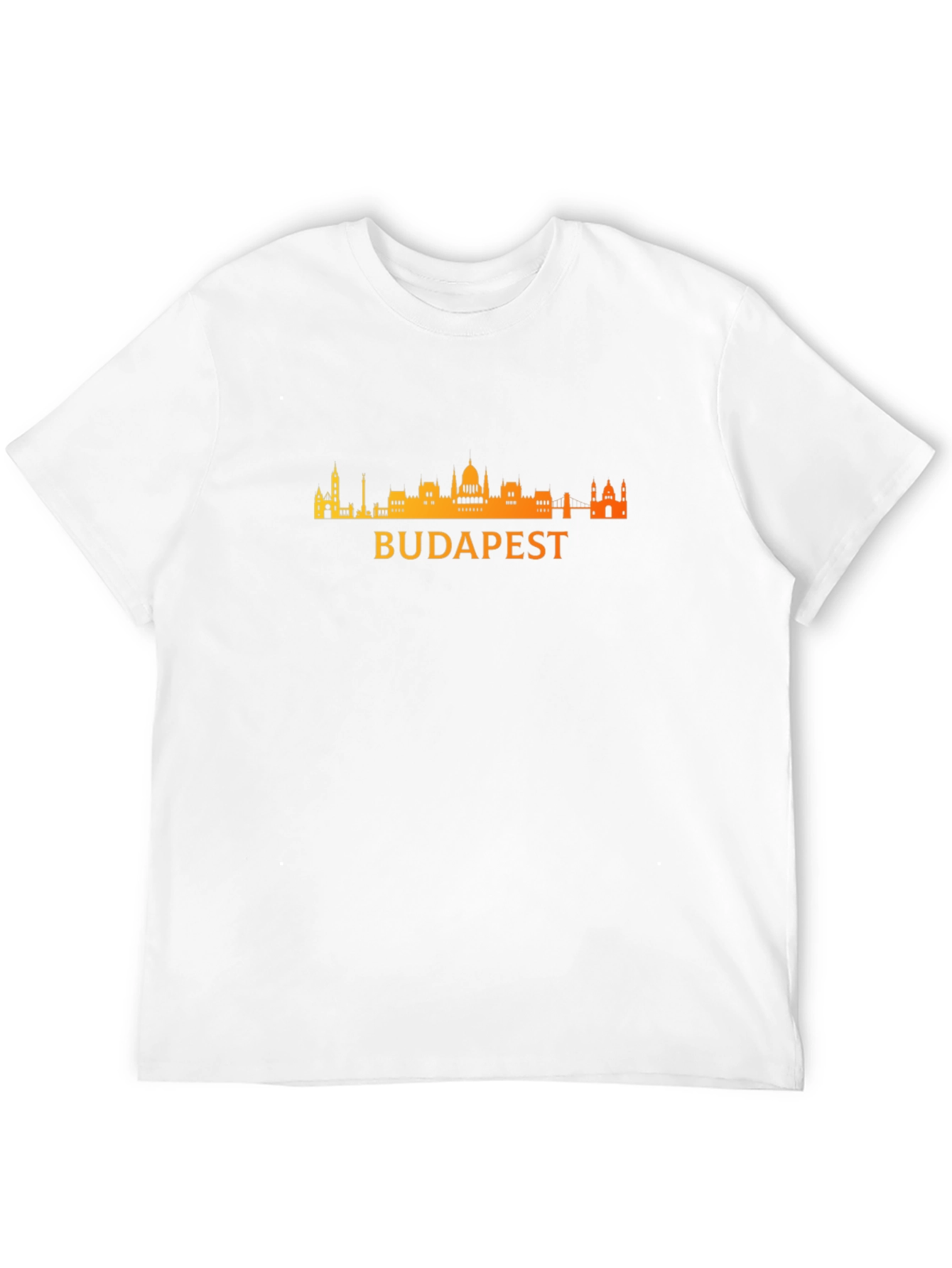 Budapest Skyline Graphic T-Shirt