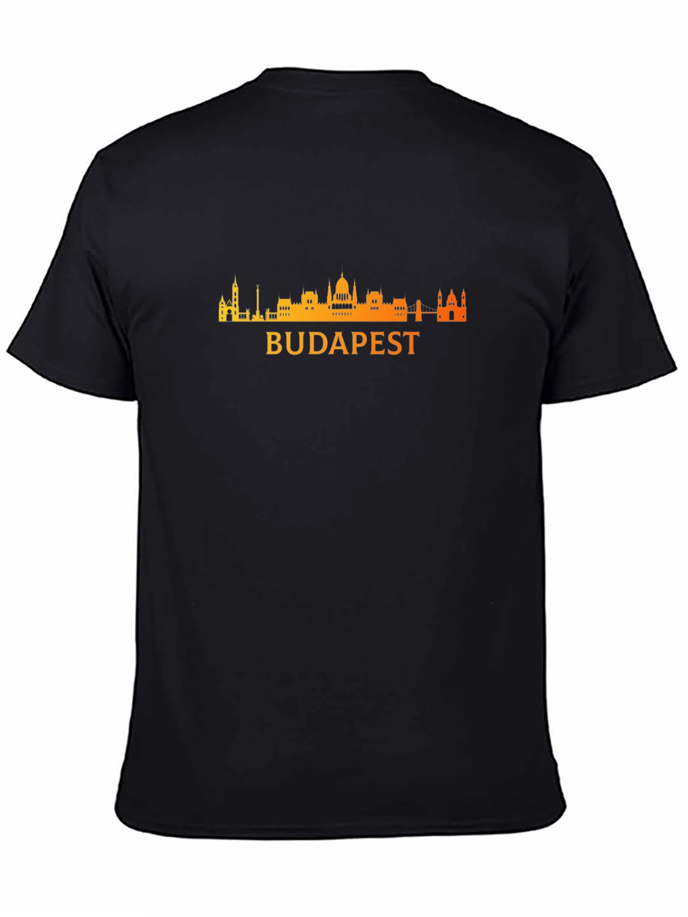 Budapest Skyline Graphic T-Shirt