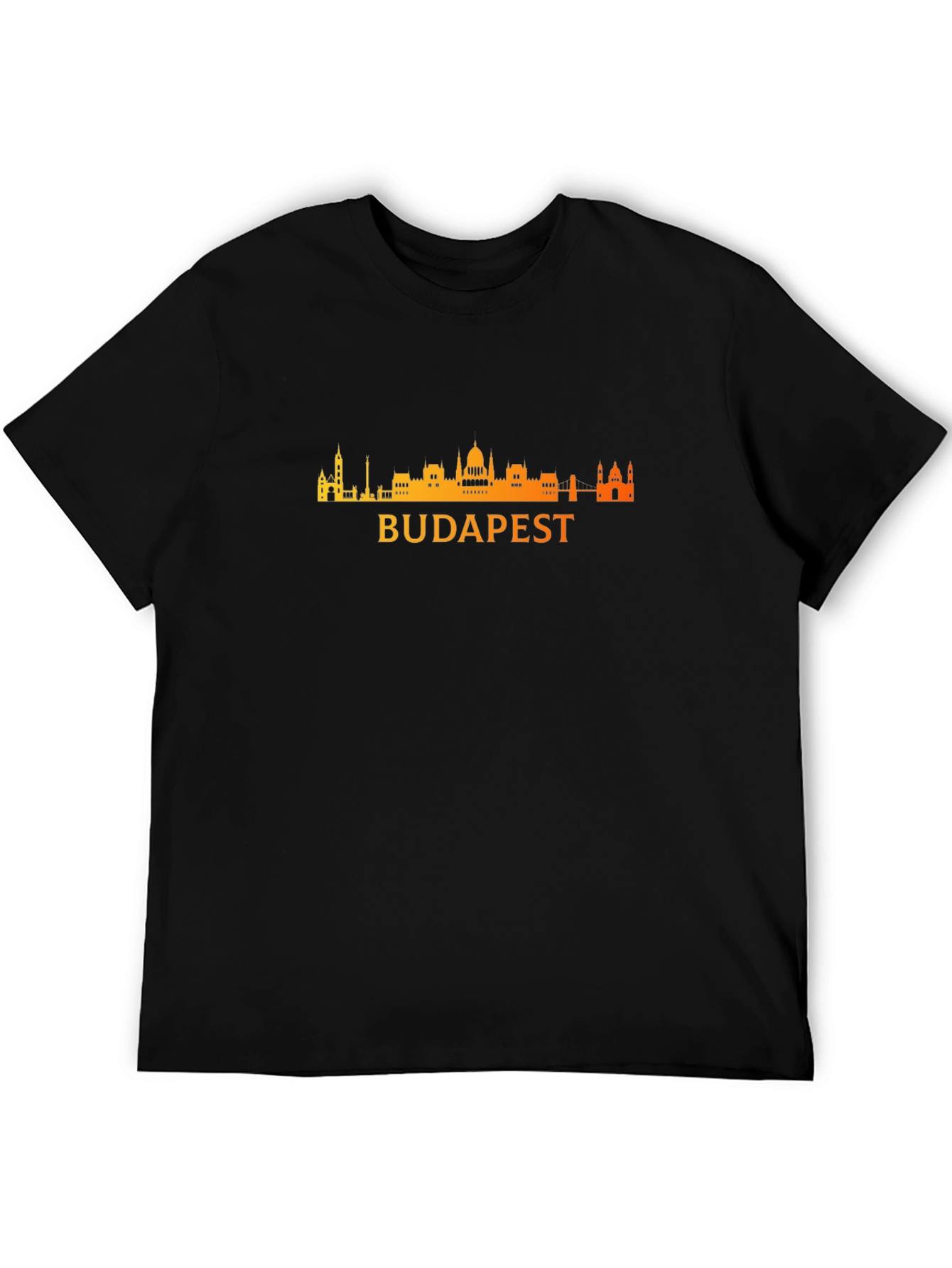 Budapest Skyline Graphic T-Shirt