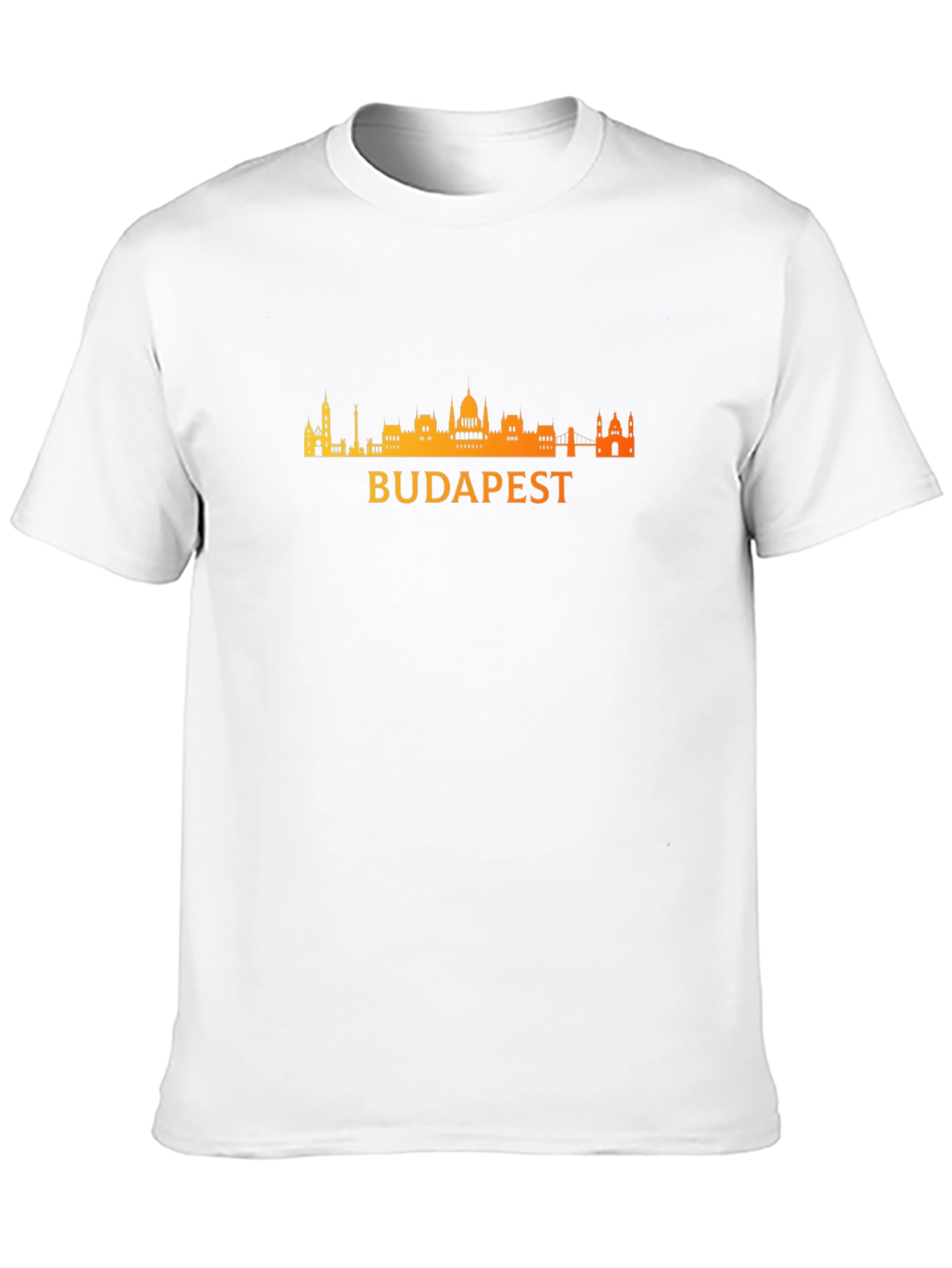 Budapest Skyline Graphic T-Shirt
