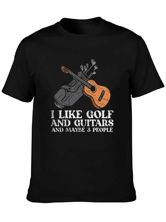 Golf & Guitars T-Shirt - I Like Golf & Guitars