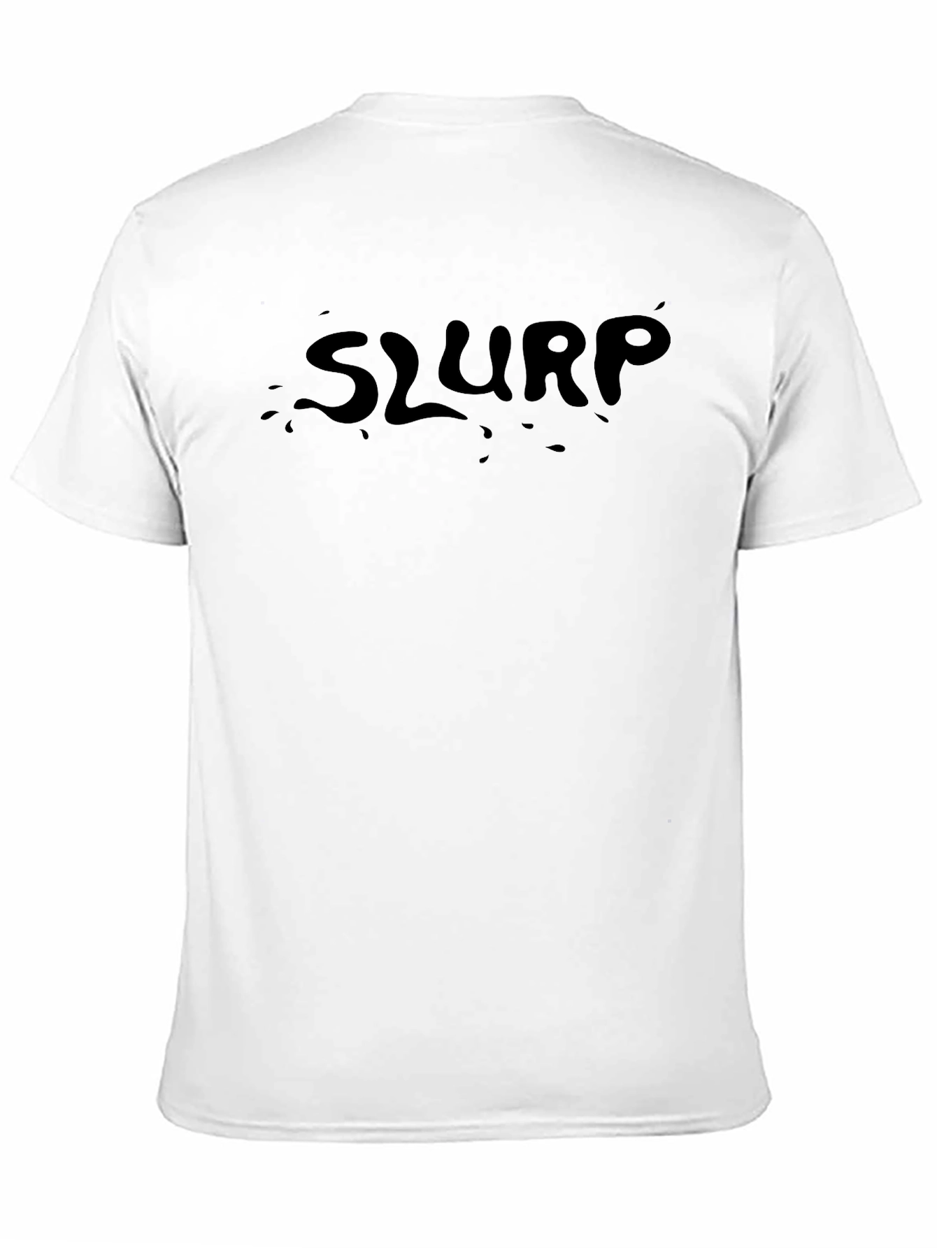 Mens Black SLURP Graphic Print T-Shirt