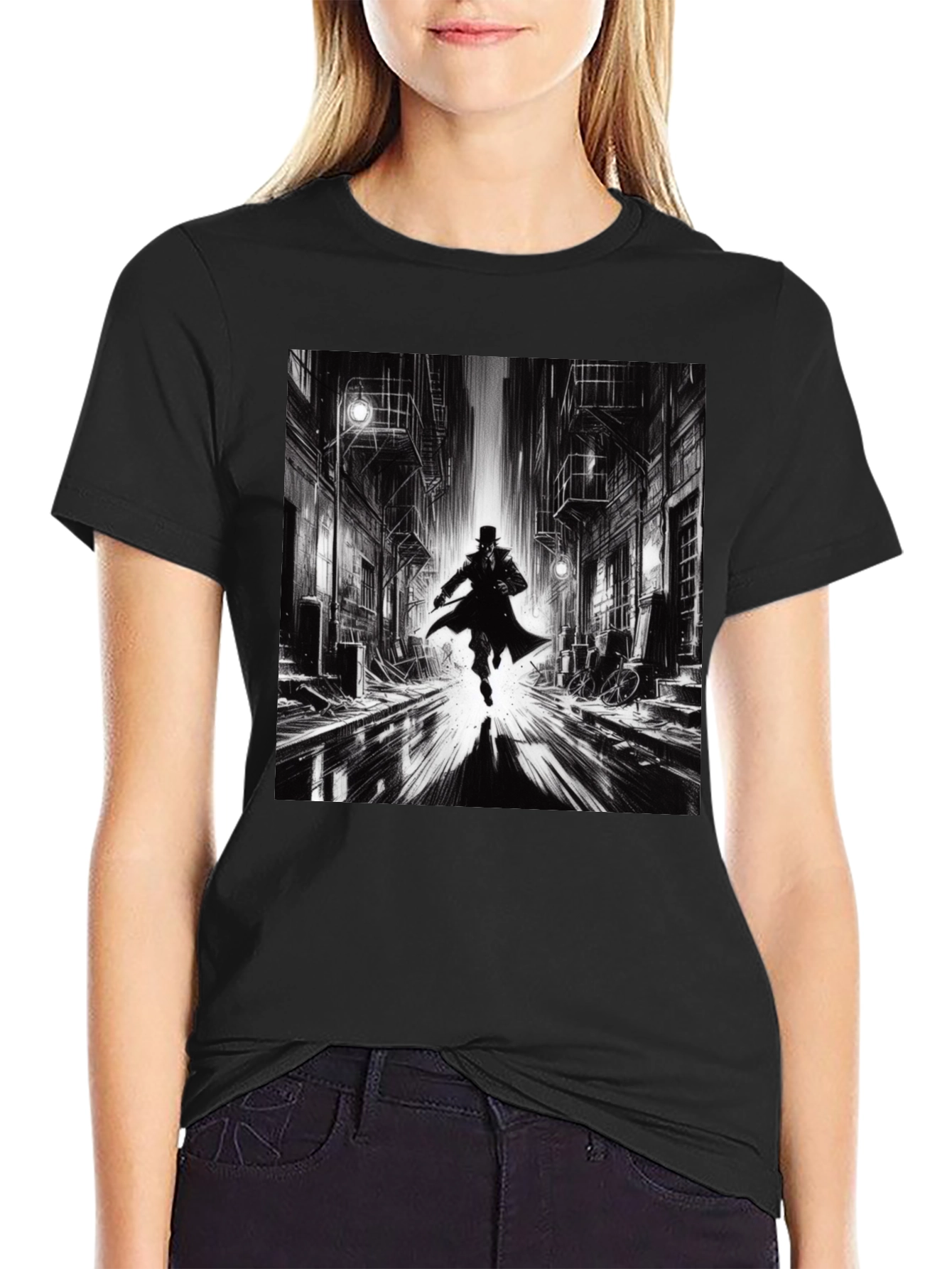 Noir Detective T-Shirt