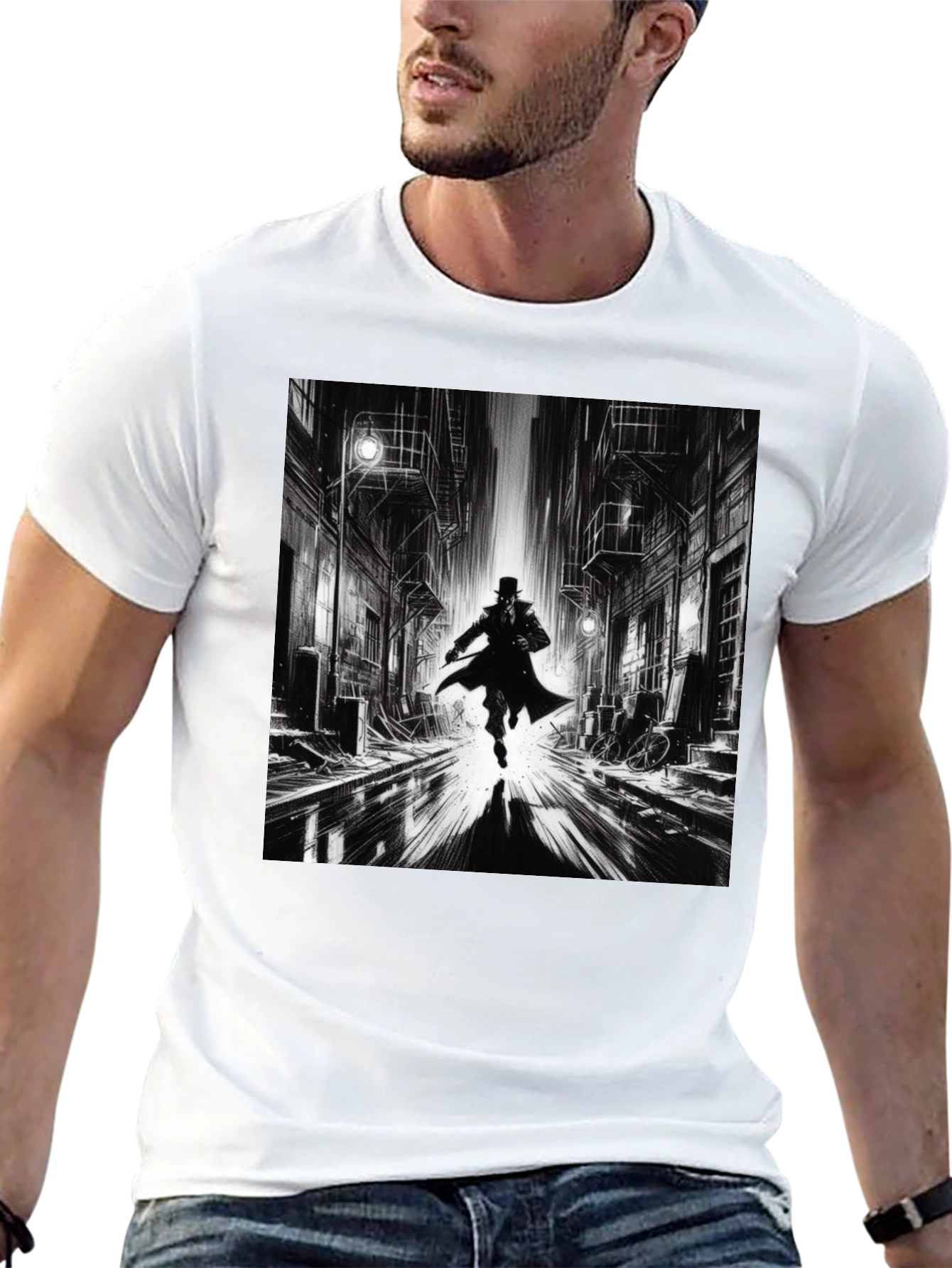 Noir Detective T-Shirt
