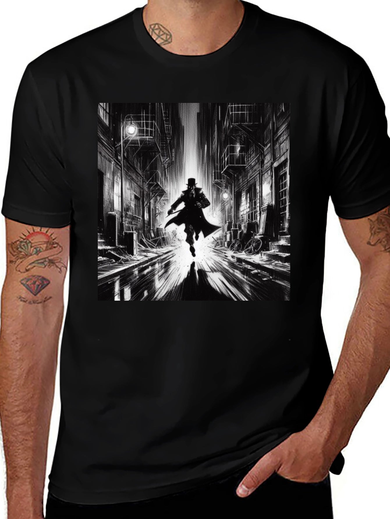 Noir Detective T-Shirt