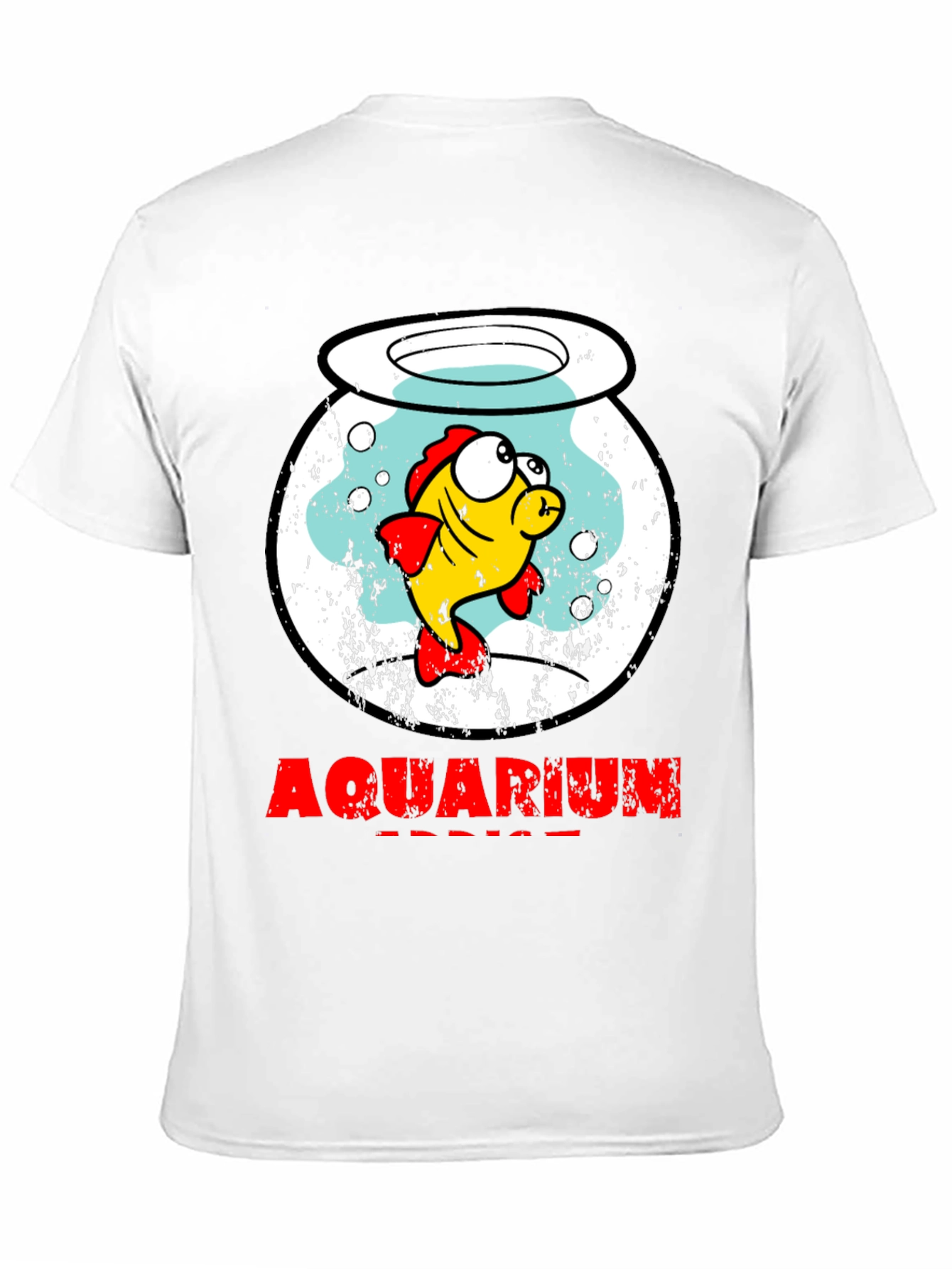 Aquarium Service T-Shirt Fishbowl Graphic Tee