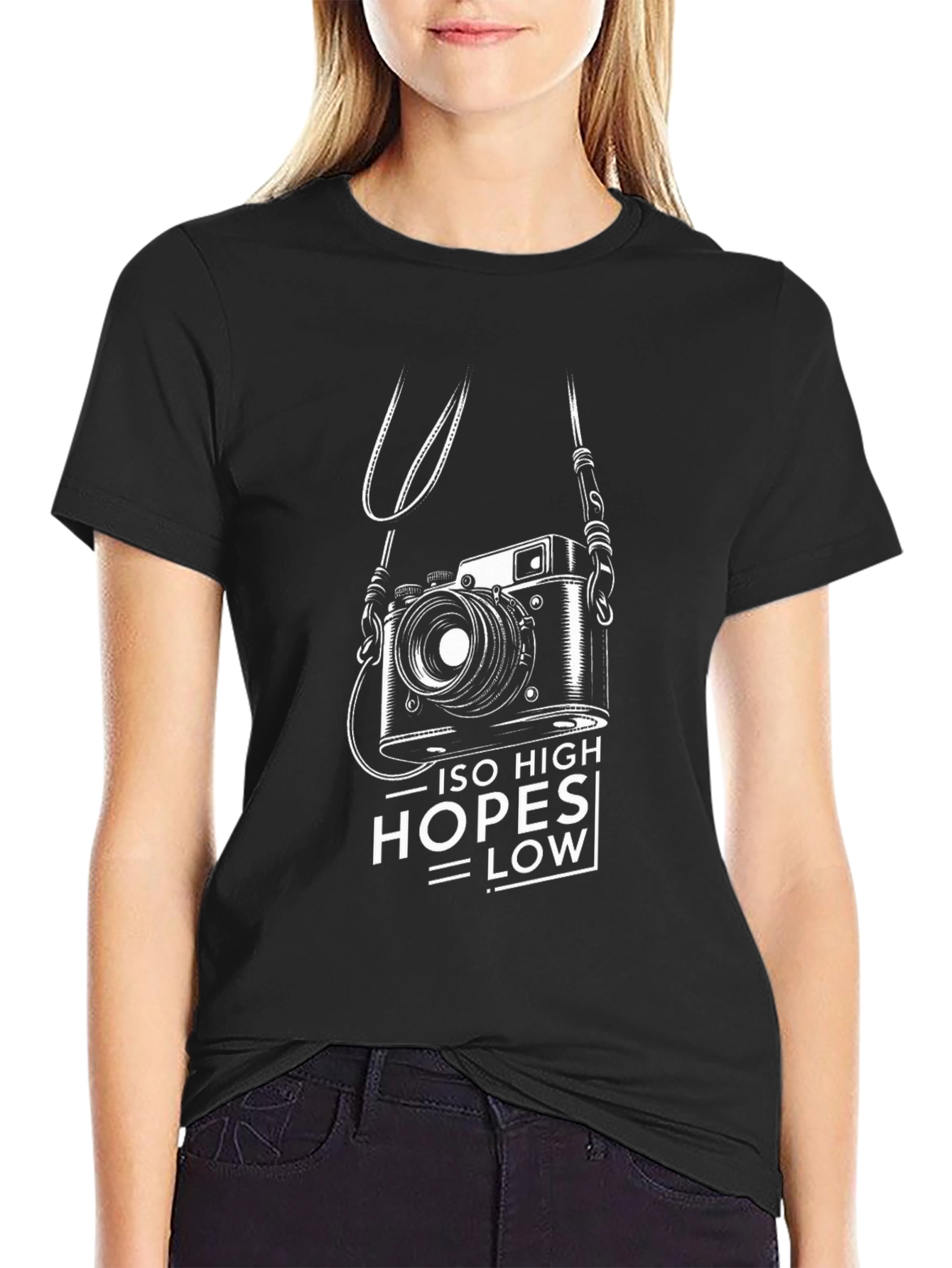 Camera ISO High Hopes T-Shirt - Photographer Tee