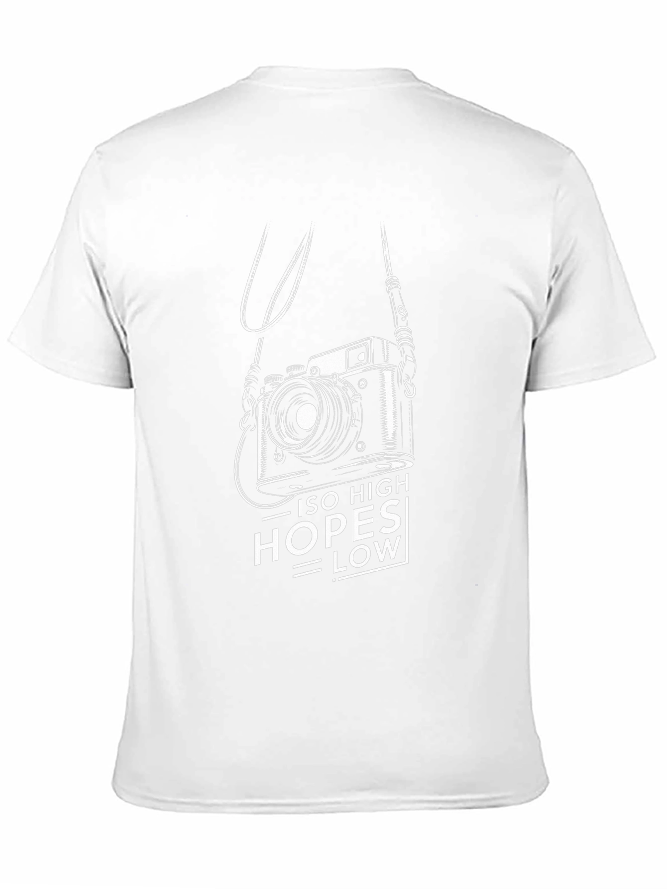 Camera ISO High Hopes T-Shirt - Photographer Tee