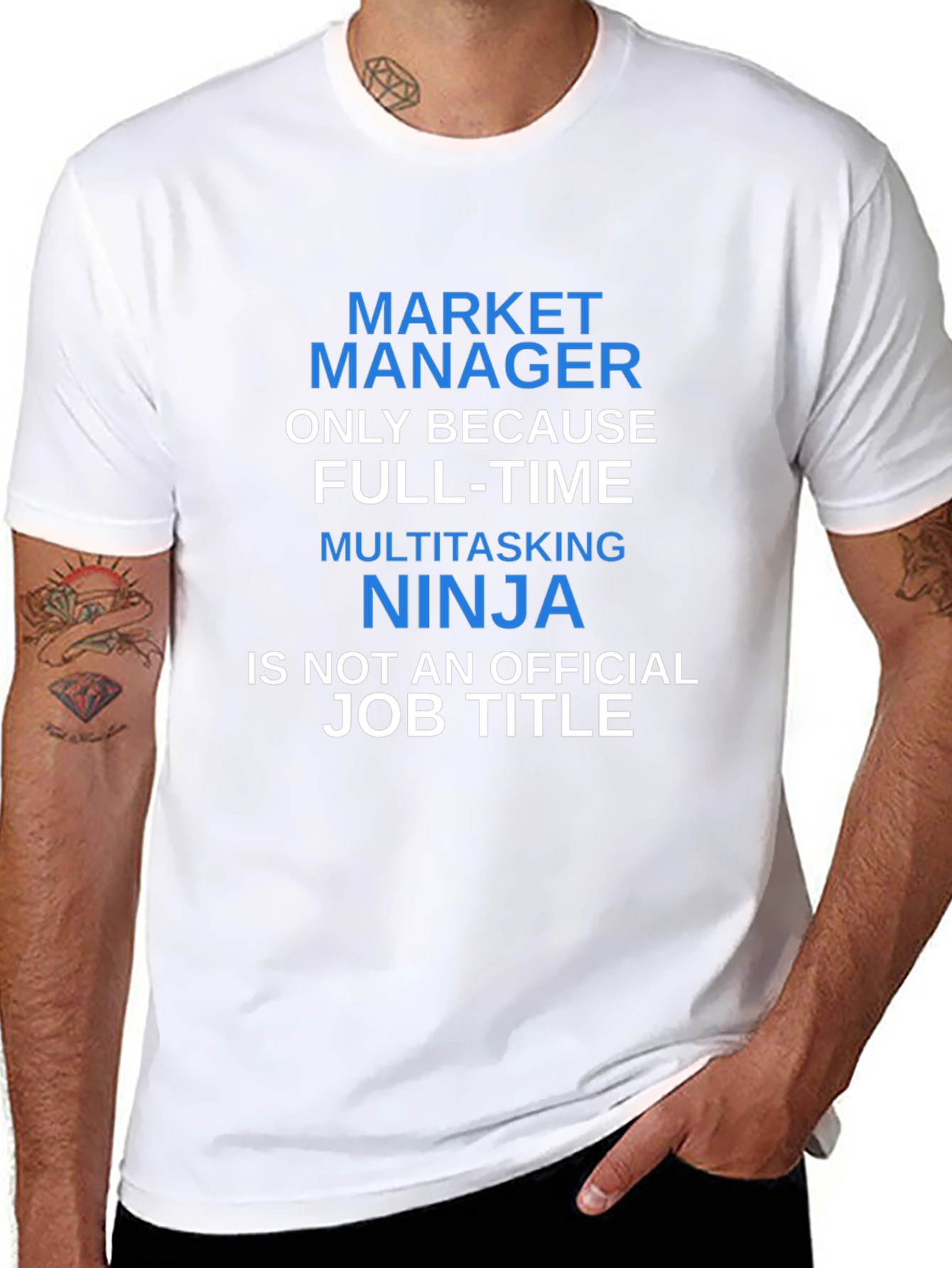 Market Manager Multitasking Ninja T-Shirt