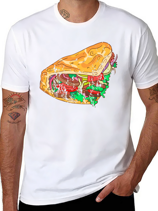 Sandwich Graphic Tee - Comfort Food Style