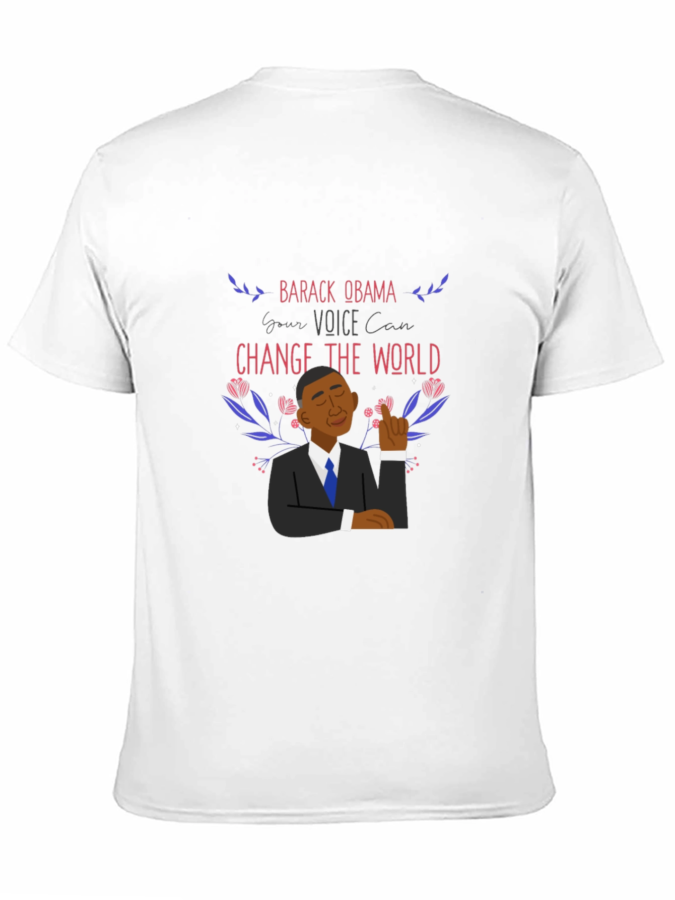 Barack Obama Change The World Graphic T-Shirt