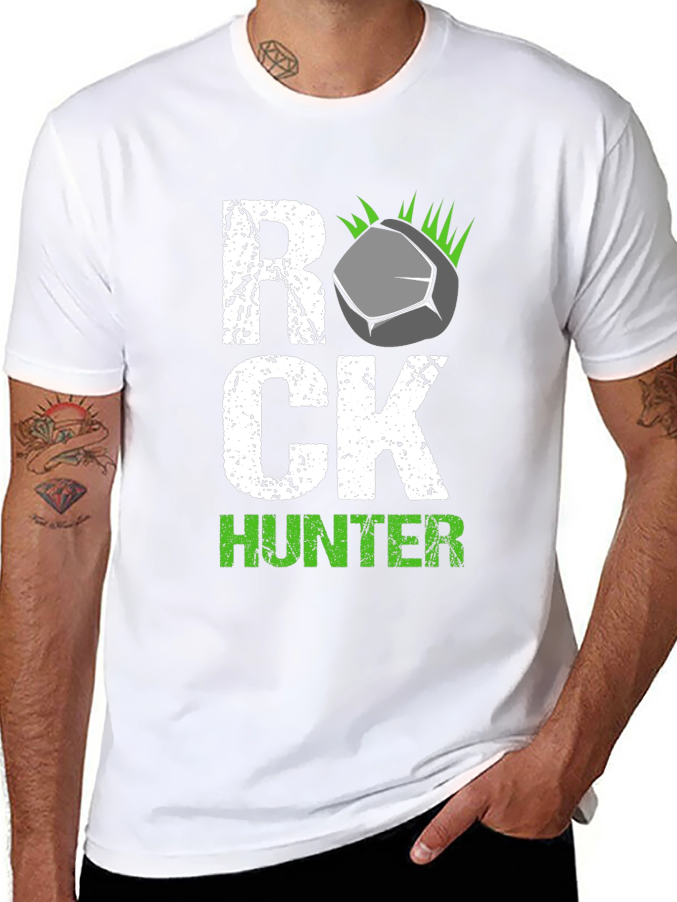 Rock Hunter T-Shirt - Unique Graphic Tee