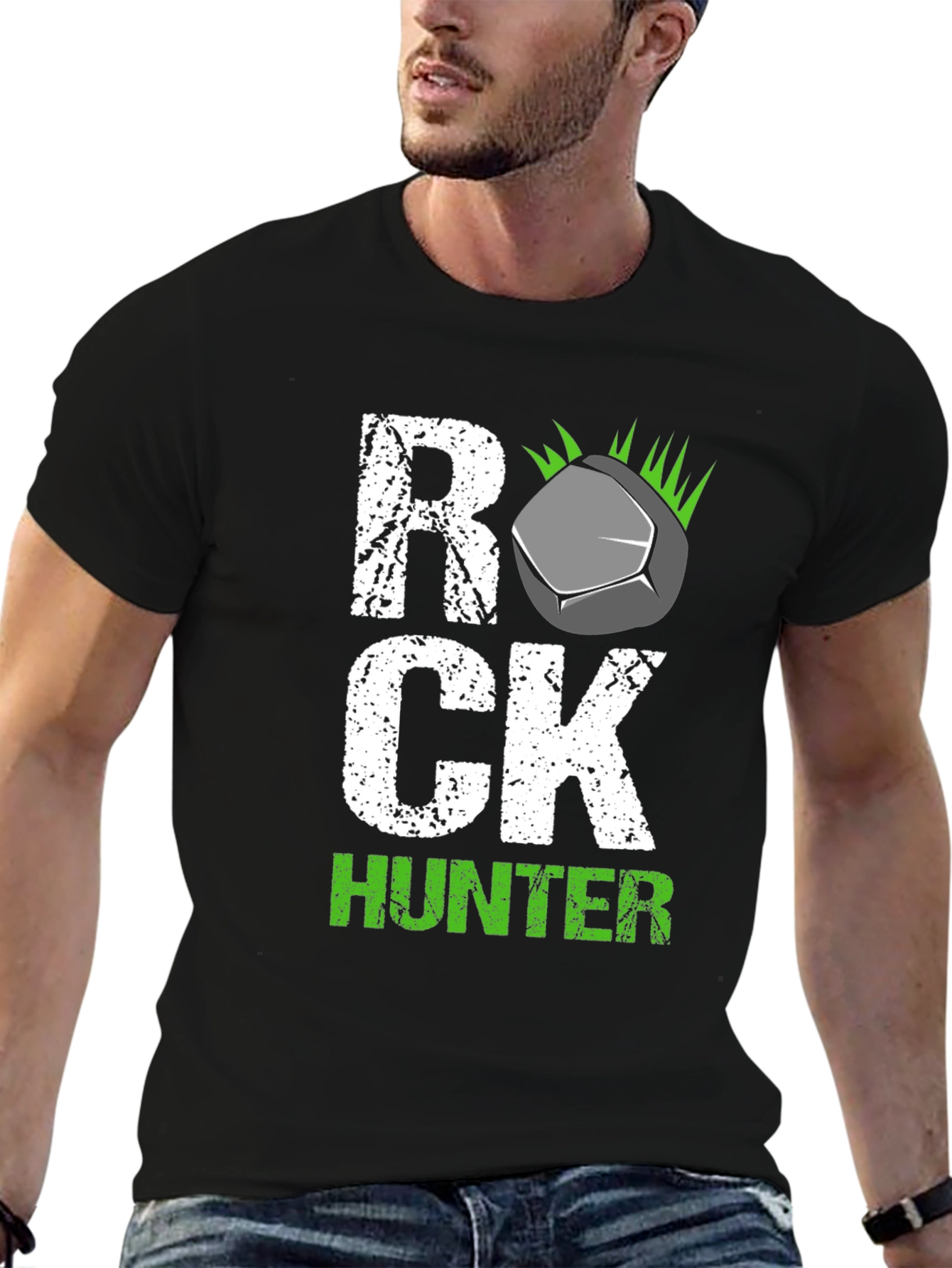 Rock Hunter T-Shirt - Unique Graphic Tee