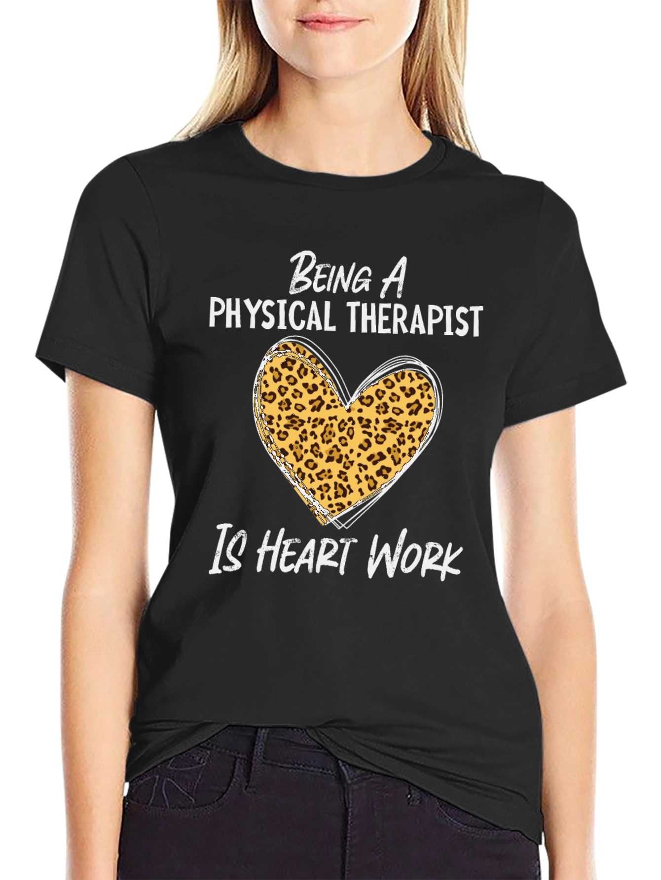 Physical Therapist Heart Work T-Shirt
