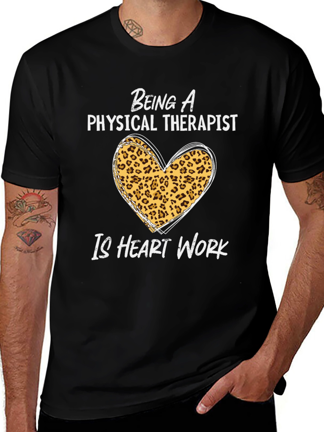 Physical Therapist Heart Work T-Shirt