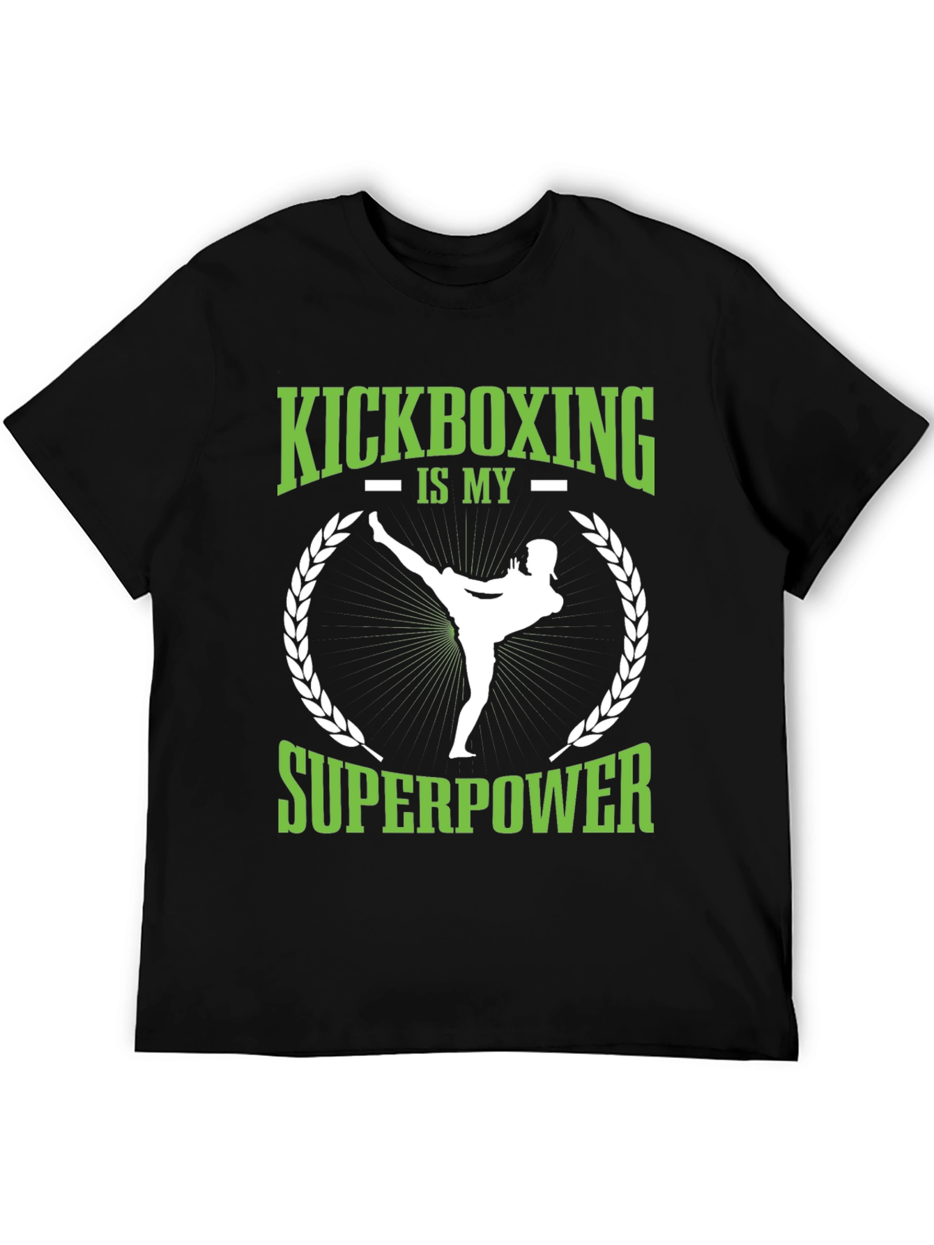 Kickboxing Superpower Graphic T-Shirt