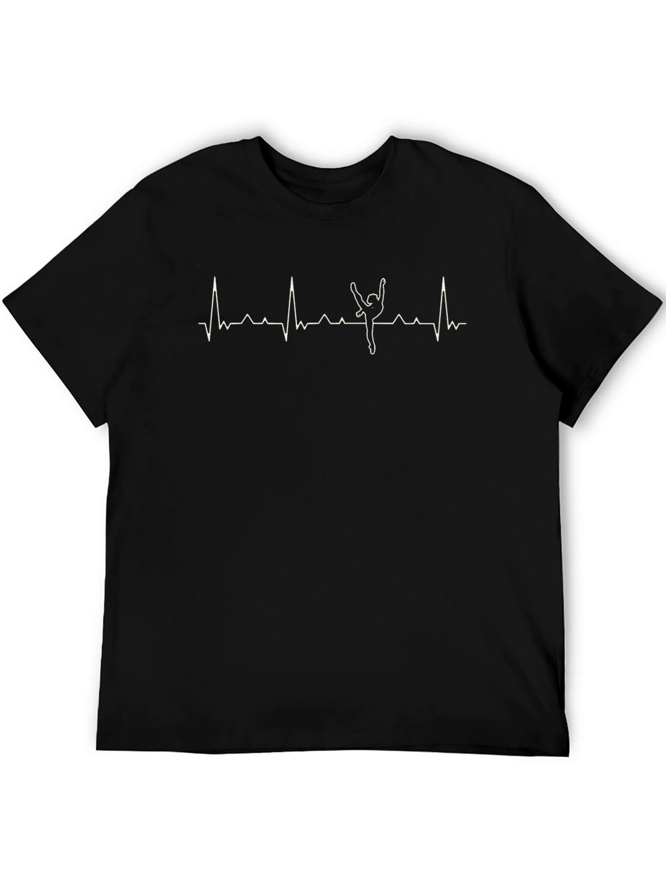 Ballet Heartbeat Graphic Tee - Soft Cotton T-Shirt