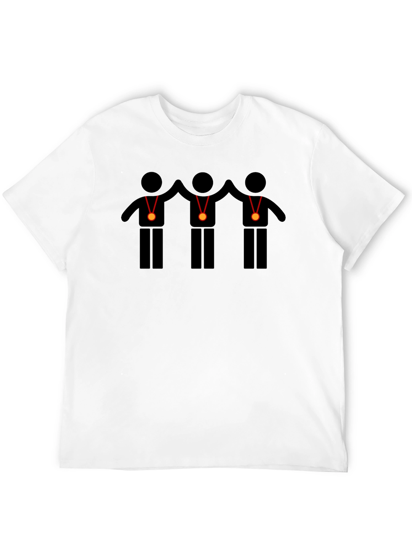 Winners Stick Figure Graphic Tee