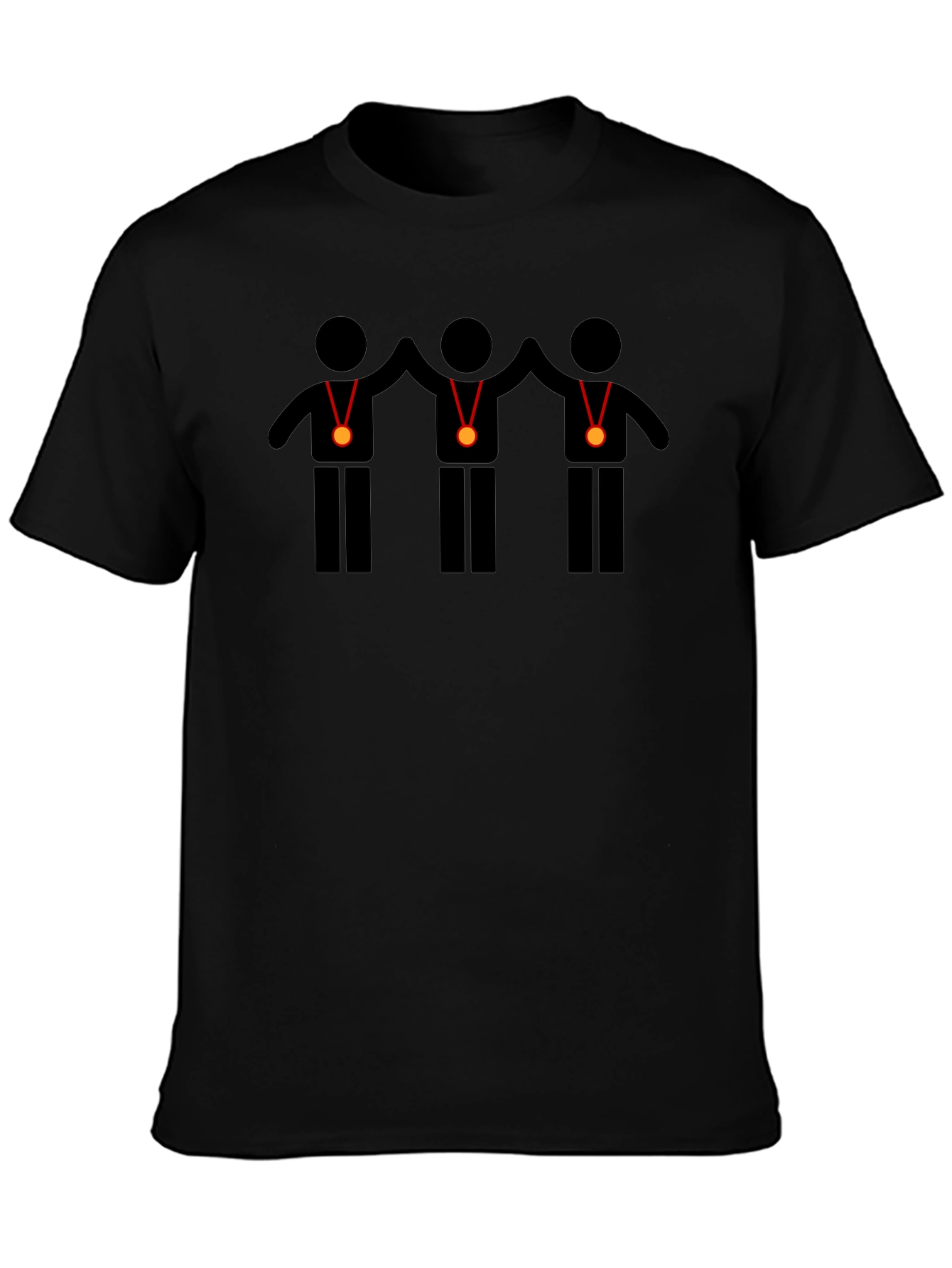 Winners Stick Figure Graphic Tee