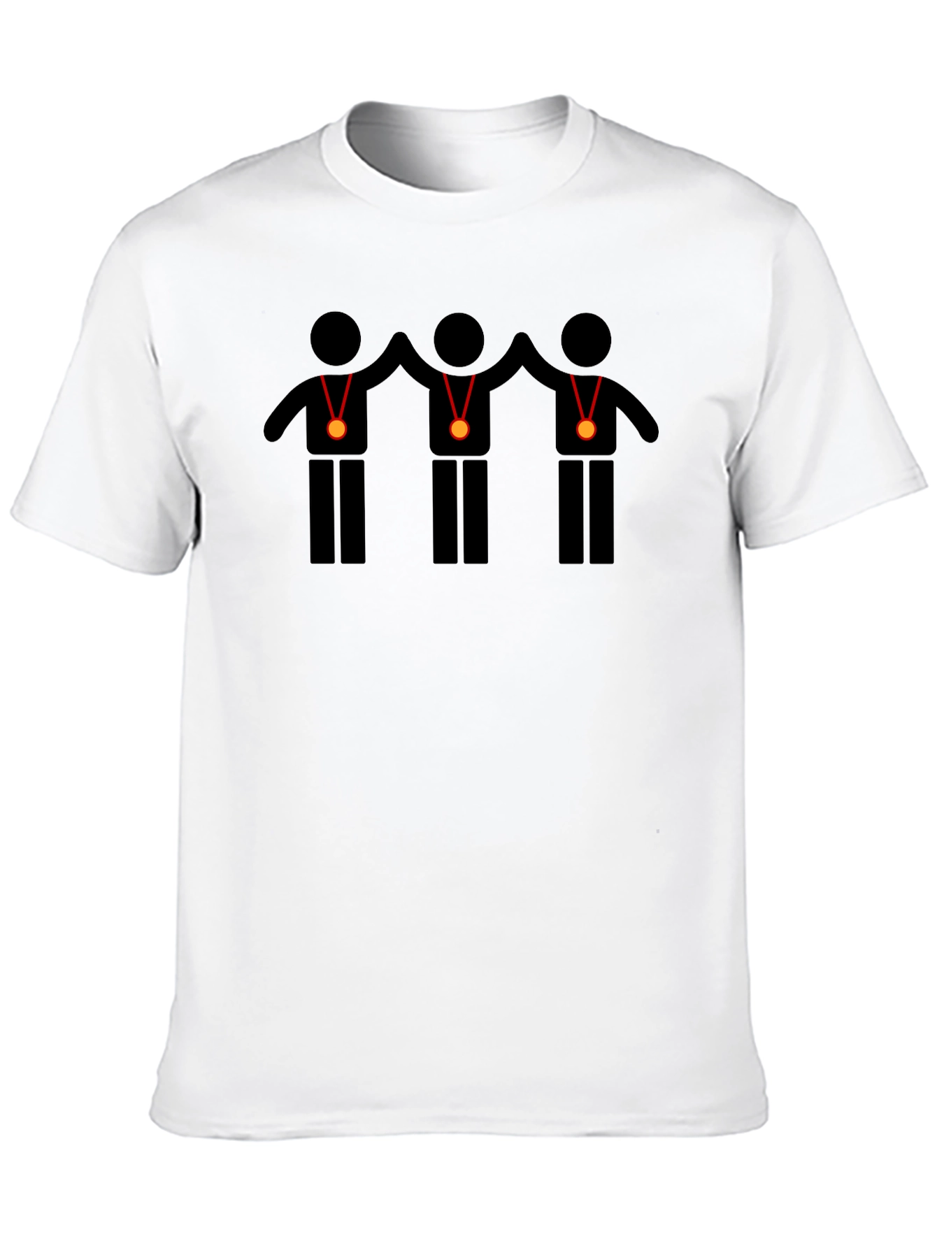 Winners Stick Figure Graphic Tee