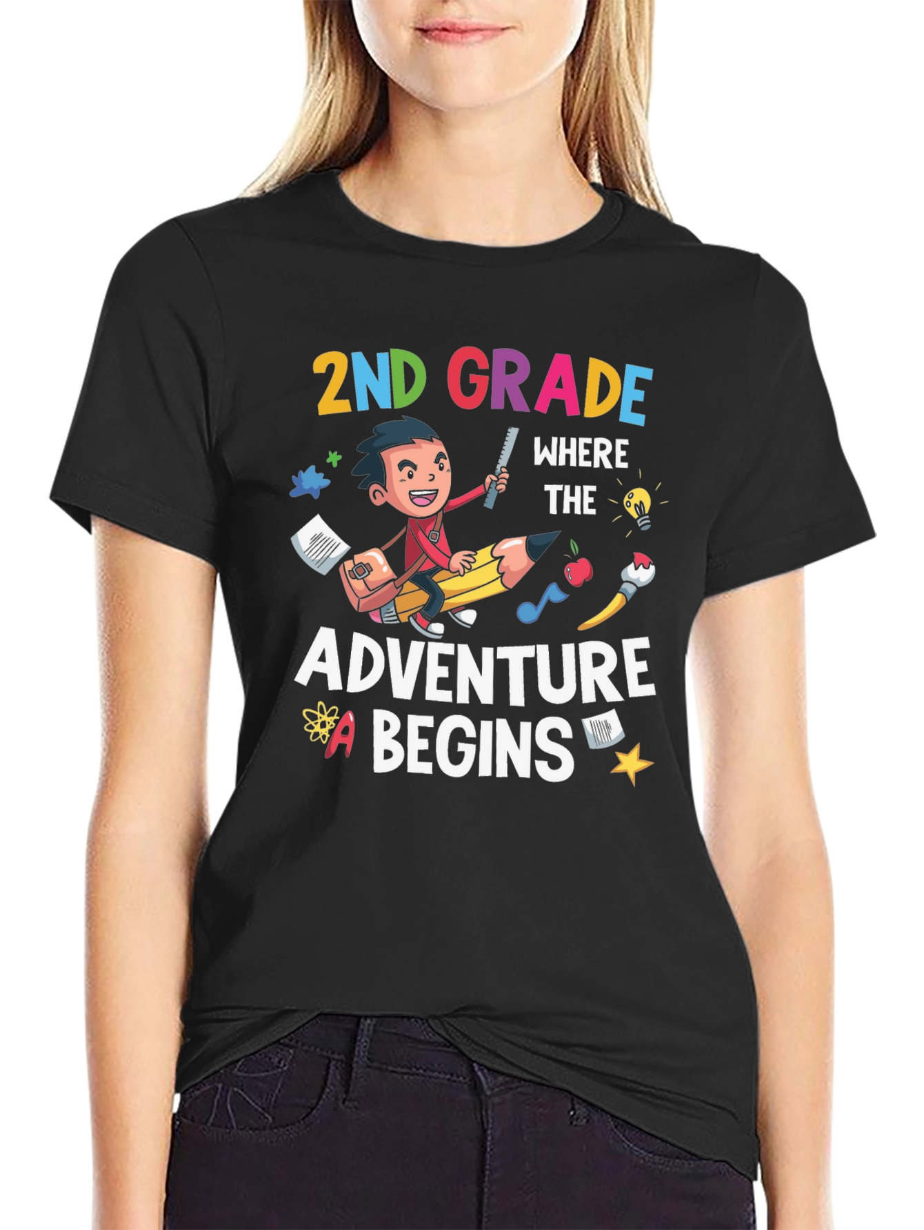 2nd Grade Adventure Begins T-Shirt