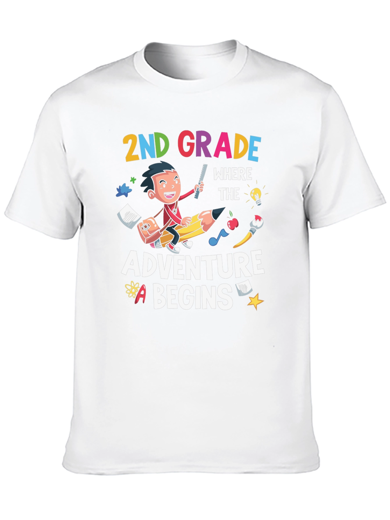 2nd Grade Adventure Begins T-Shirt