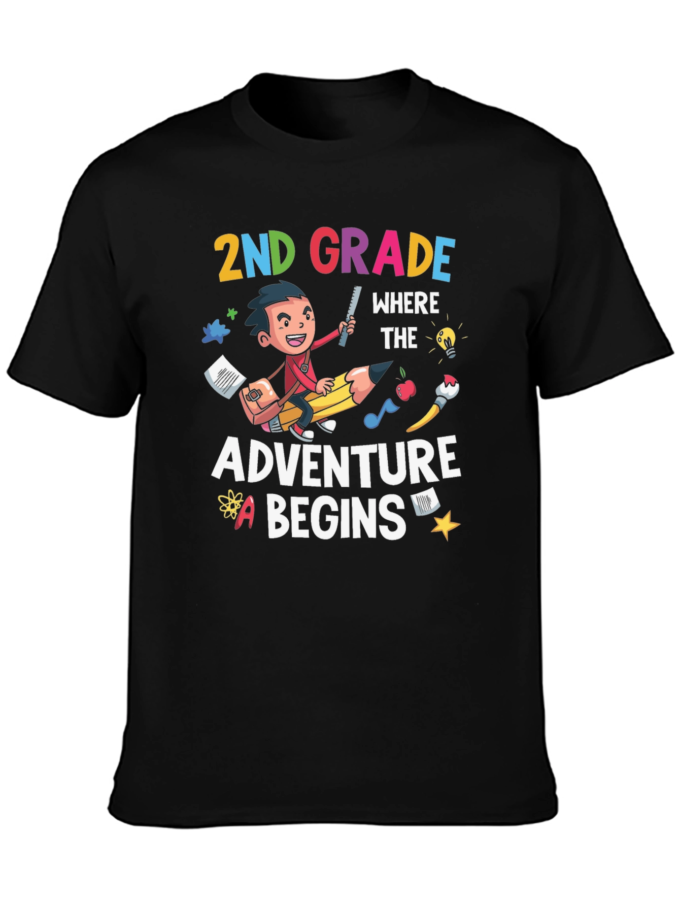 2nd Grade Adventure Begins T-Shirt