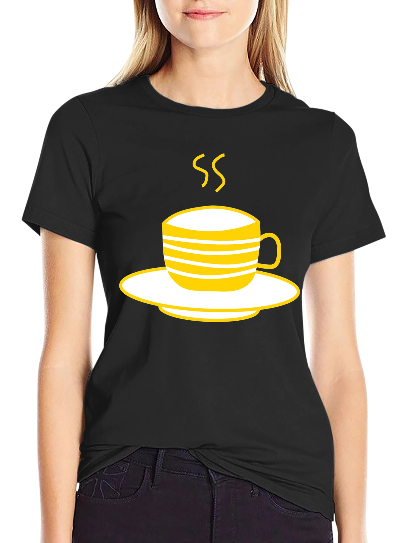 Coffee Cup Graphic Tee - Stylish & Unique
