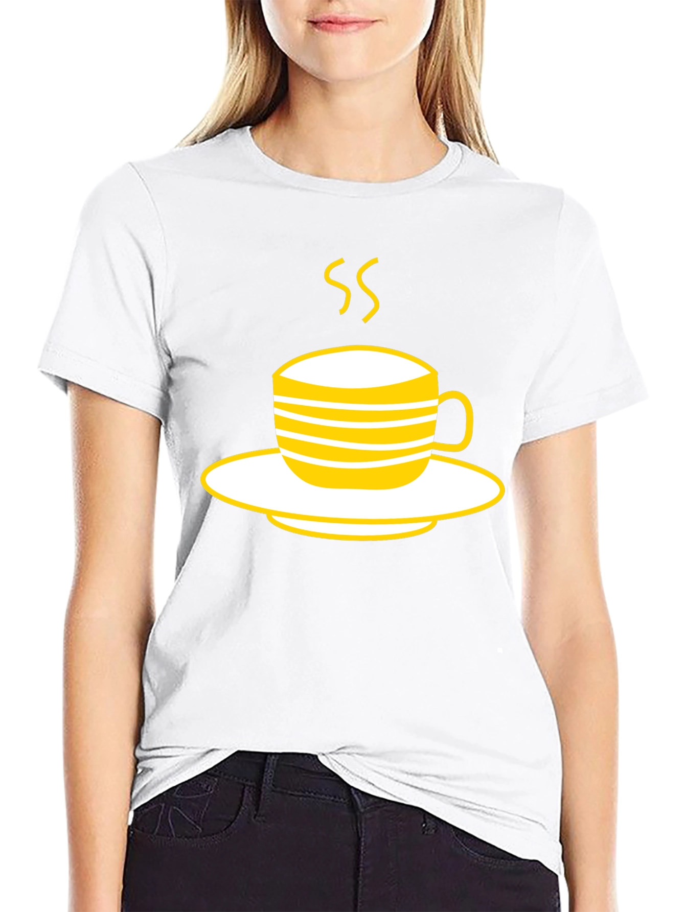 Coffee Cup Graphic Tee - Stylish & Unique