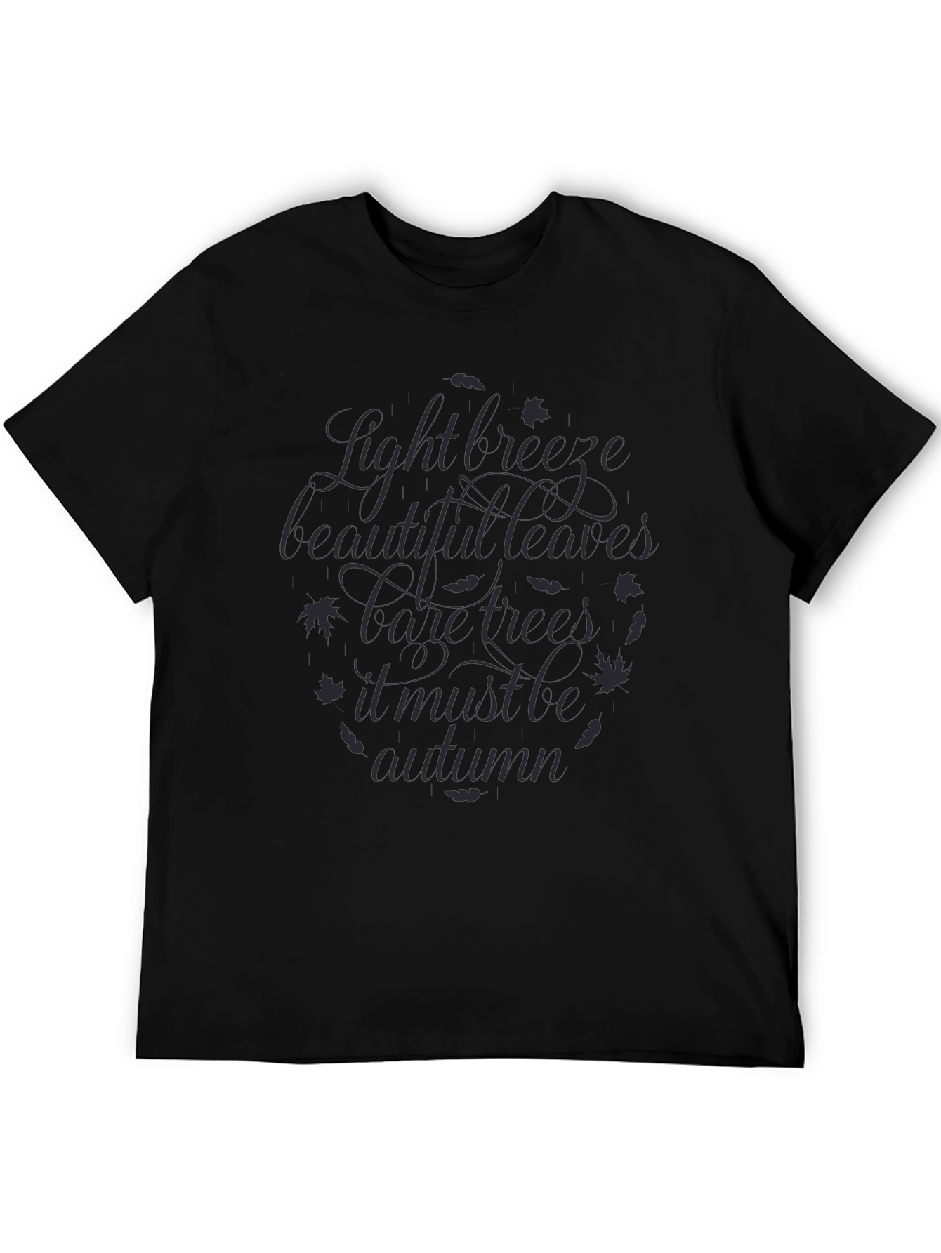 Autumn T-Shirt: Light Breeze Beautiful Leaves