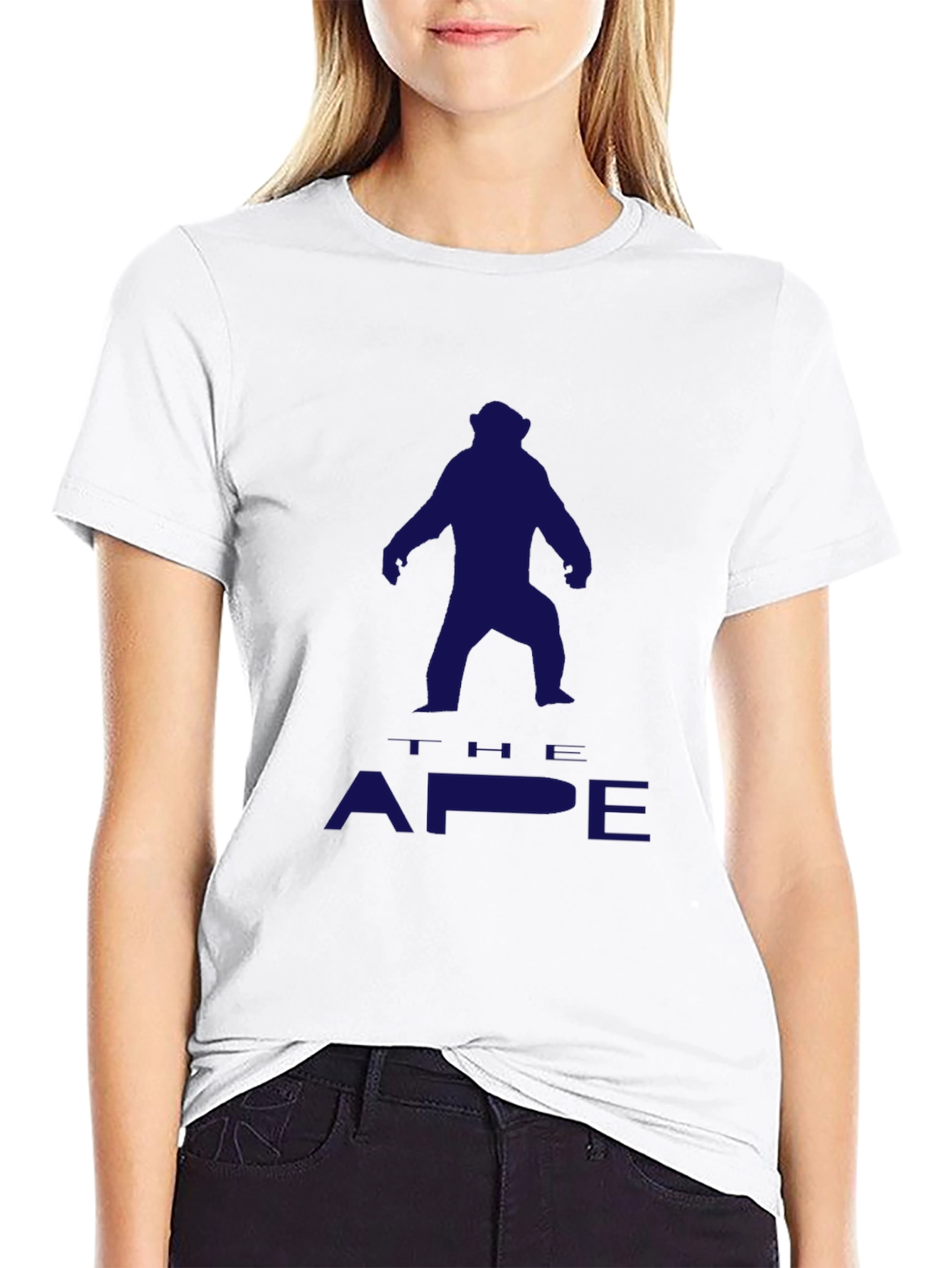 Bigfoot Ape Graphic Tee - Stylish Black T-Shirt