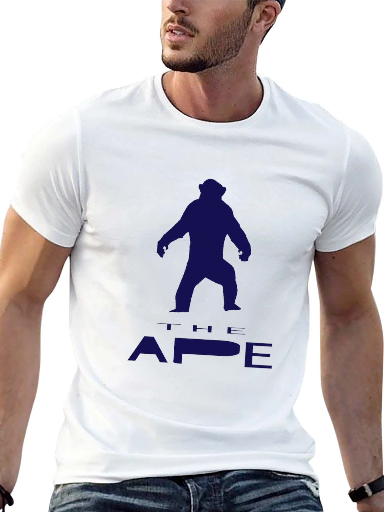 Bigfoot Ape Graphic Tee - Stylish Black T-Shirt