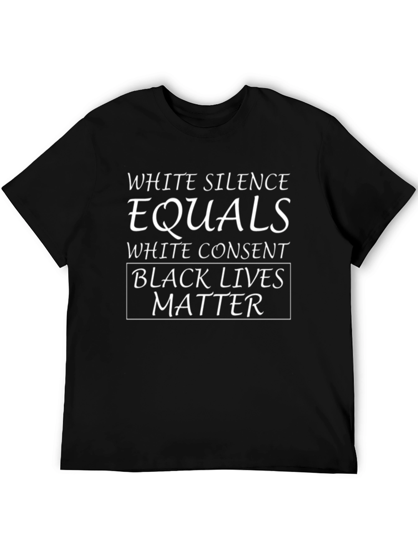 White Silence Equals White Consent BLM T-Shirt