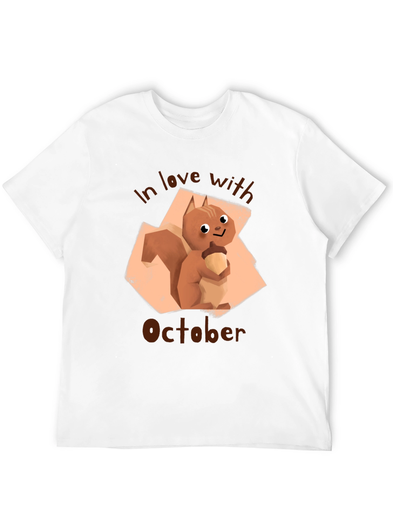 October Squirrel Graphic Tee