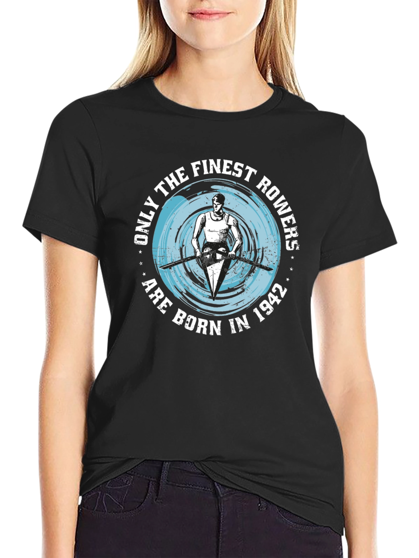 Finest Rowers Born in 1942 Graphic T-Shirt
