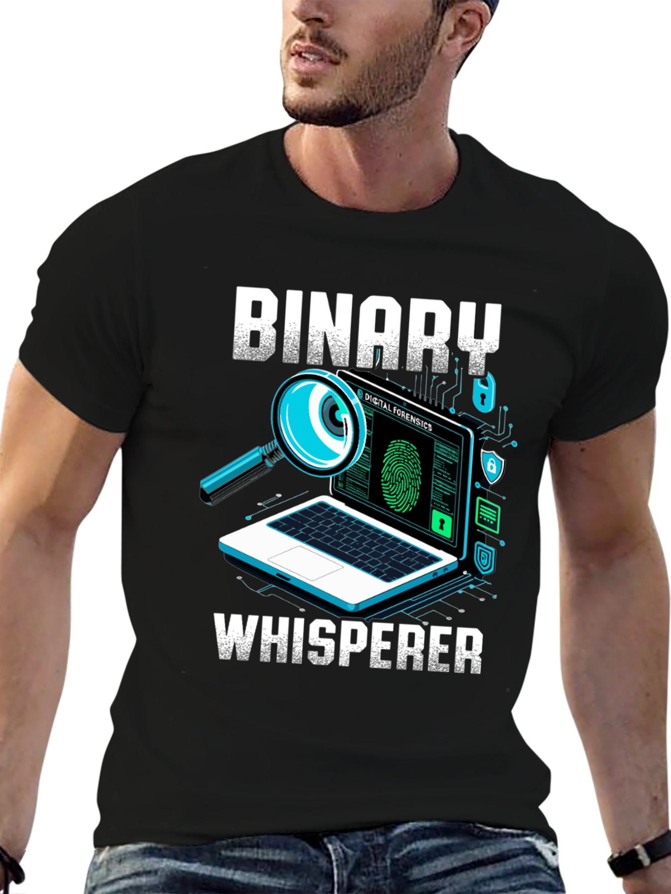 Binary Whisperer T-Shirt - Digital Forensics Tee