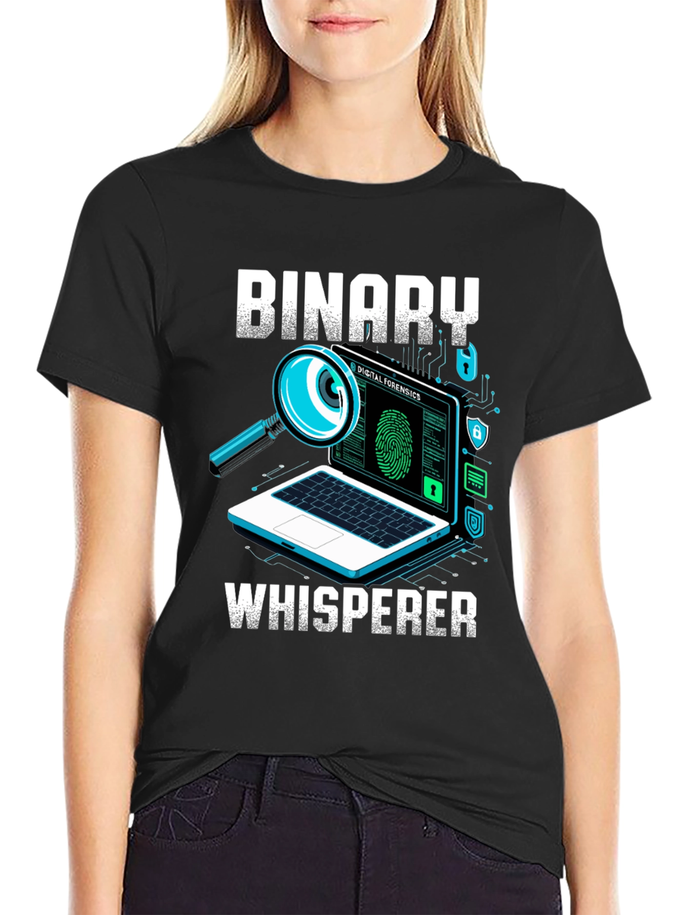 Binary Whisperer T-Shirt - Digital Forensics Tee