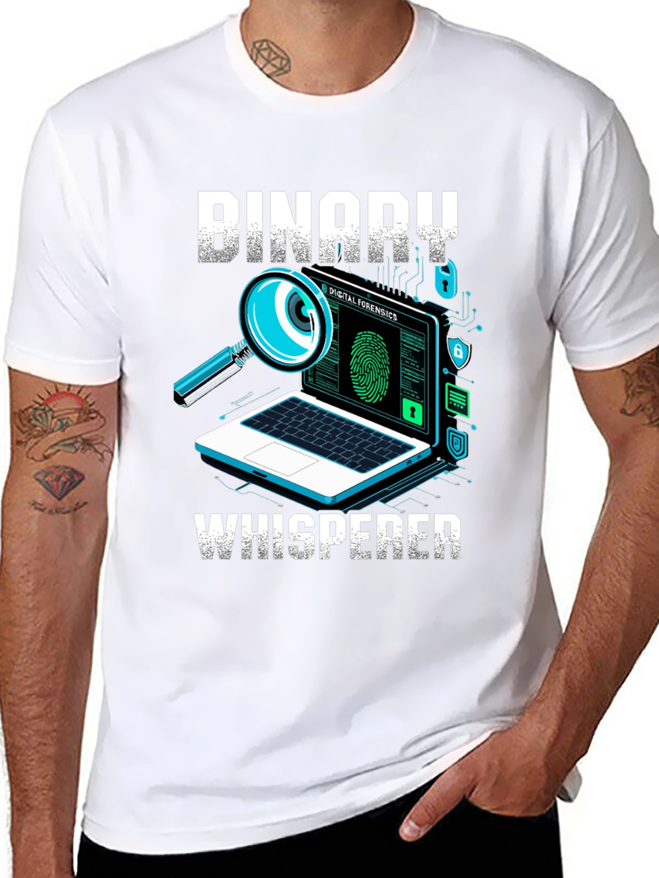 Binary Whisperer T-Shirt - Digital Forensics Tee