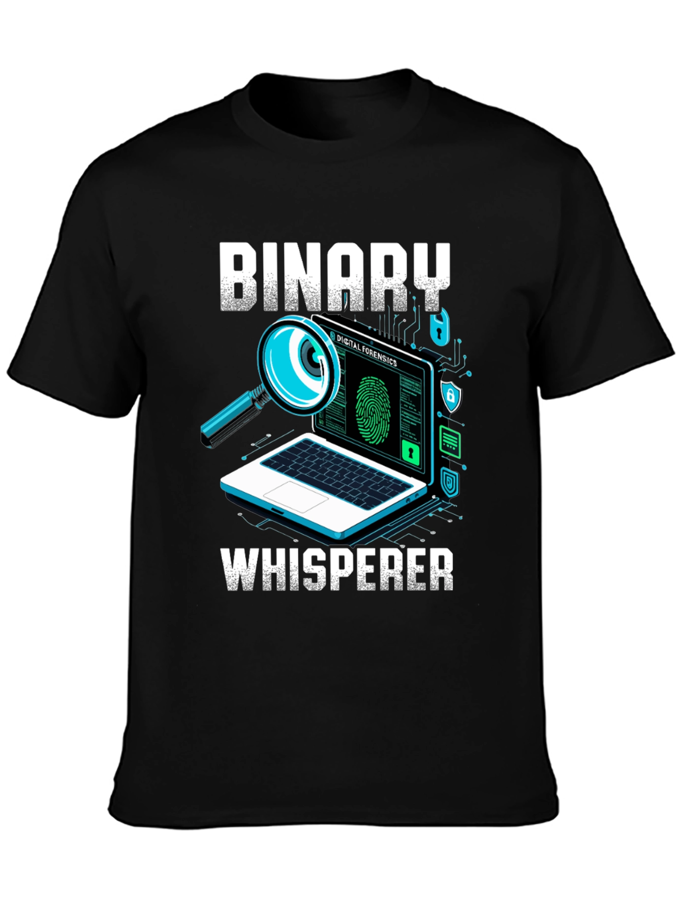 Binary Whisperer T-Shirt - Digital Forensics Tee