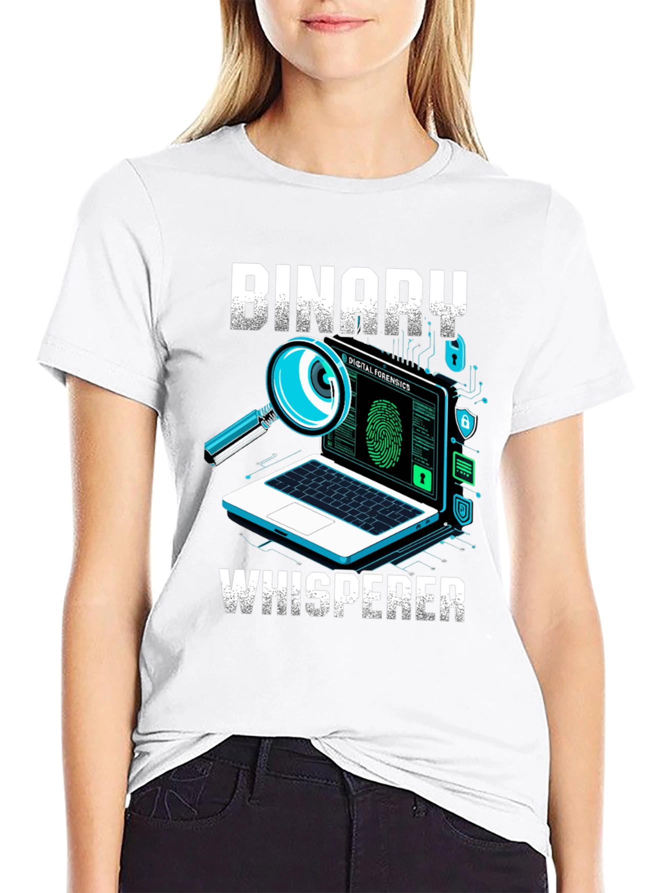 Binary Whisperer T-Shirt - Digital Forensics Tee