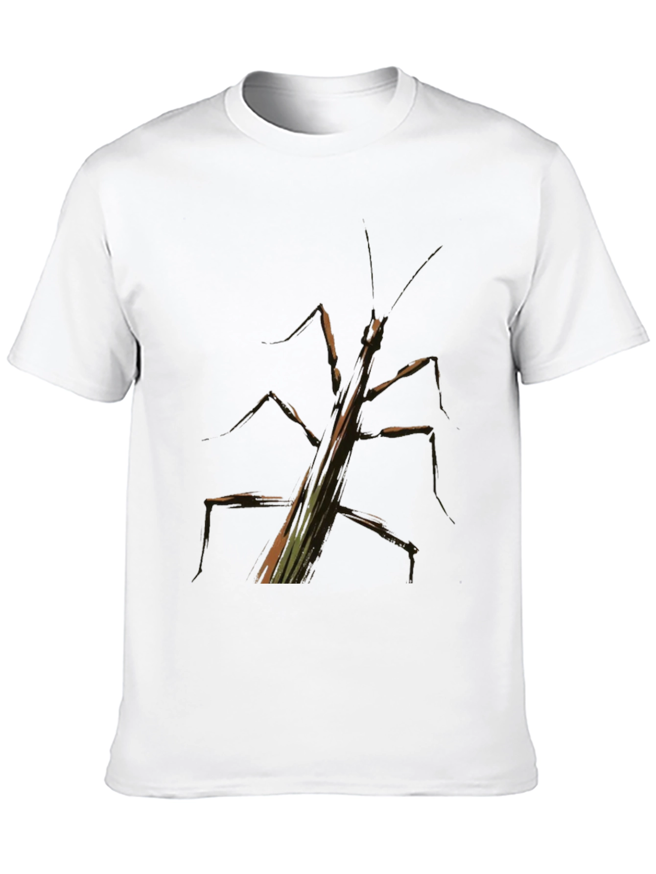Stick Bug Graphic Tee - Black