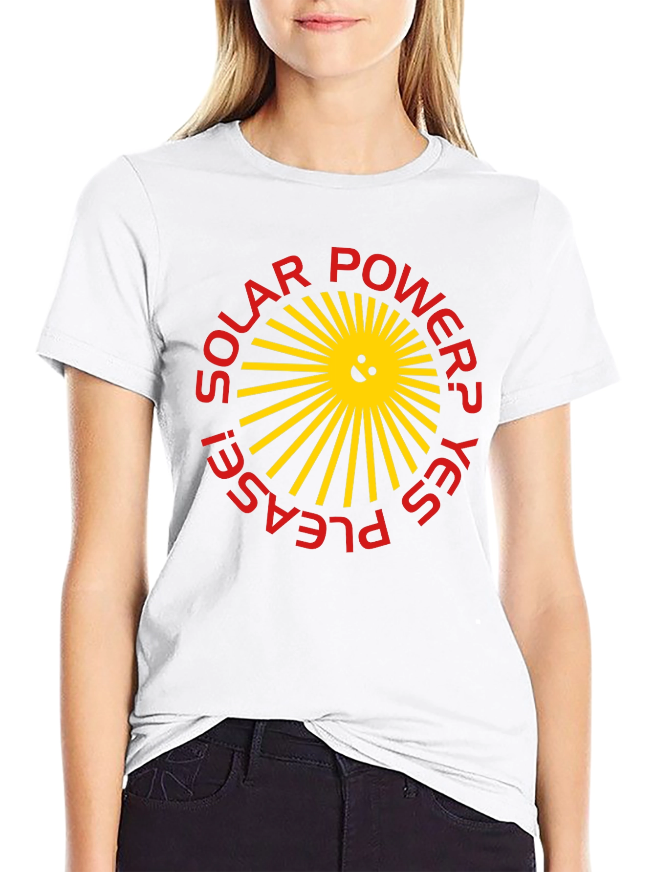 Solar Power Graphic Tee - Yes Please!